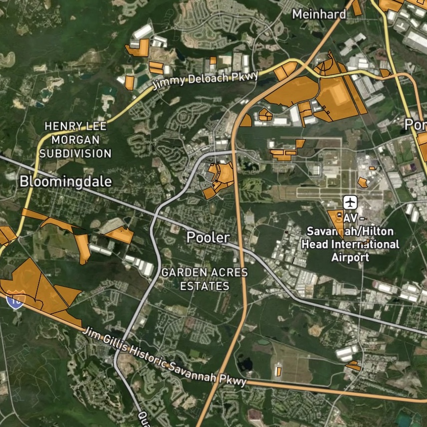 thumbnail preview of Chatham untaxed properties map